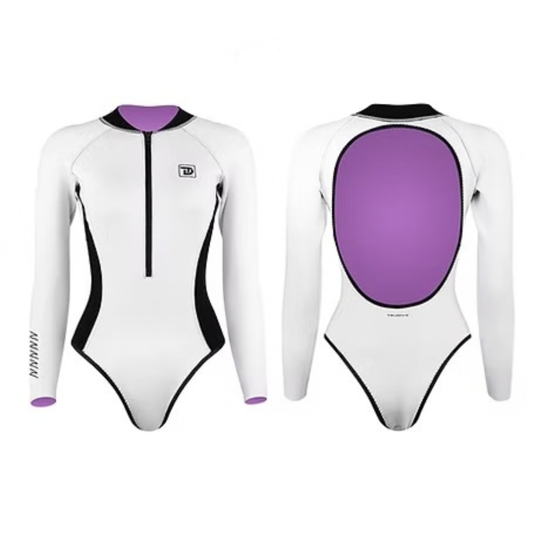 Killer Whale Series Backless Wetsuit
